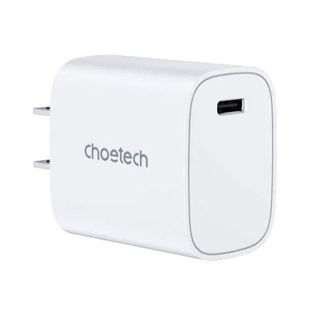อแดปเตอร์ Choetech USB-C Matt US Wall Charger PD20W (Q5004)