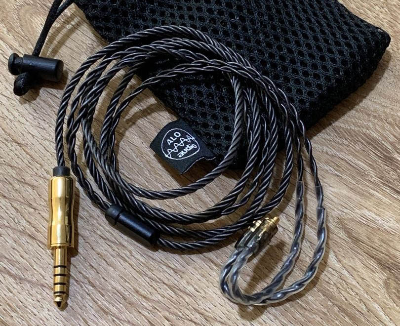 ALO audio Super Smorky Litz 4.4mm MMCX - オーディオ機器