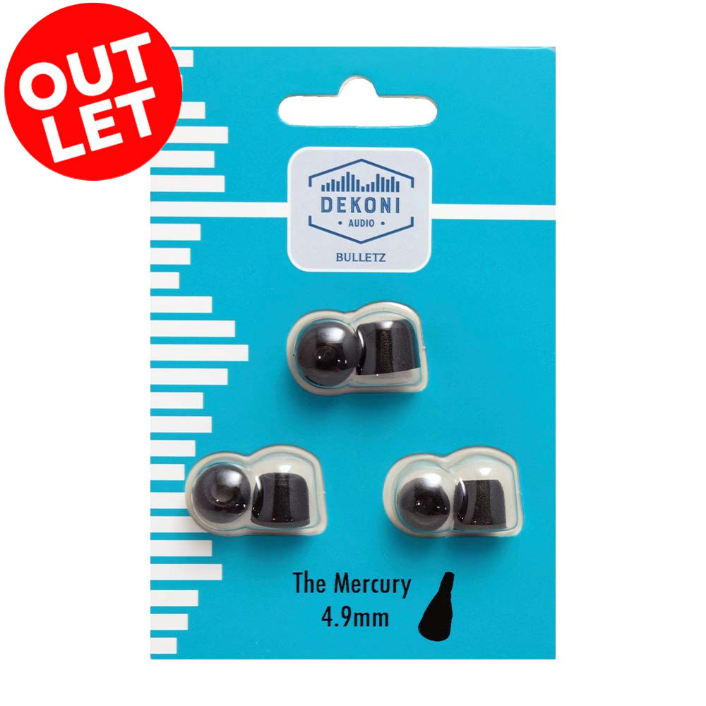 จุกหูฟัง Dekoni Audio Bulletz Mercury (3 PAIRS)