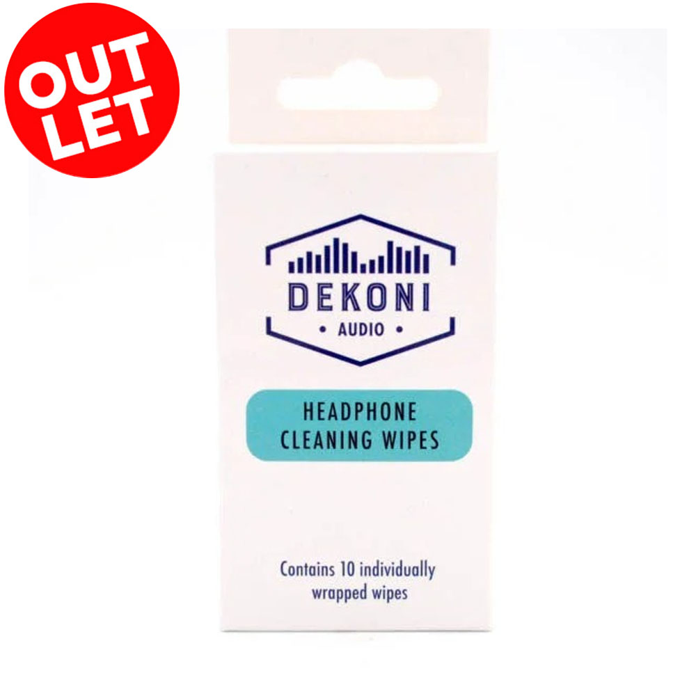 ผ้าเช็ดหูฟัง Dekoni Headphone Wipes